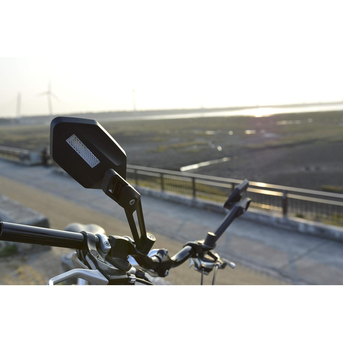 Нові стійкі до подряпин скляні лінзи, дзеркало на кермо велосипеда, регульоване безпечне дзеркало заднього виду, дзеркало для велосипеда, ME-005 (2019)