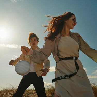 Бездротова портативна водонепроникна Bluetooth-колонка IP67 зі звуком на 360 градусів, голосовим помічником Alexa та спікерфоном,