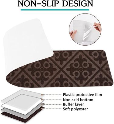 Килимки для сходів, 76x20 см, килимок для сходів, килимки для сходів, 5/10 шт. , самоклеючий килимок для сходів, протиковзкий килимок для використання всередині приміщень з дітьми та людьми похилого віку (сірий, 10 шт.) Сірий 10 шт.