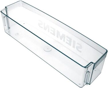 Полиця для пляшок LUTH Premium Profi, сумісна з Siemens 00353093, 430x113 мм для дверцят холодильника