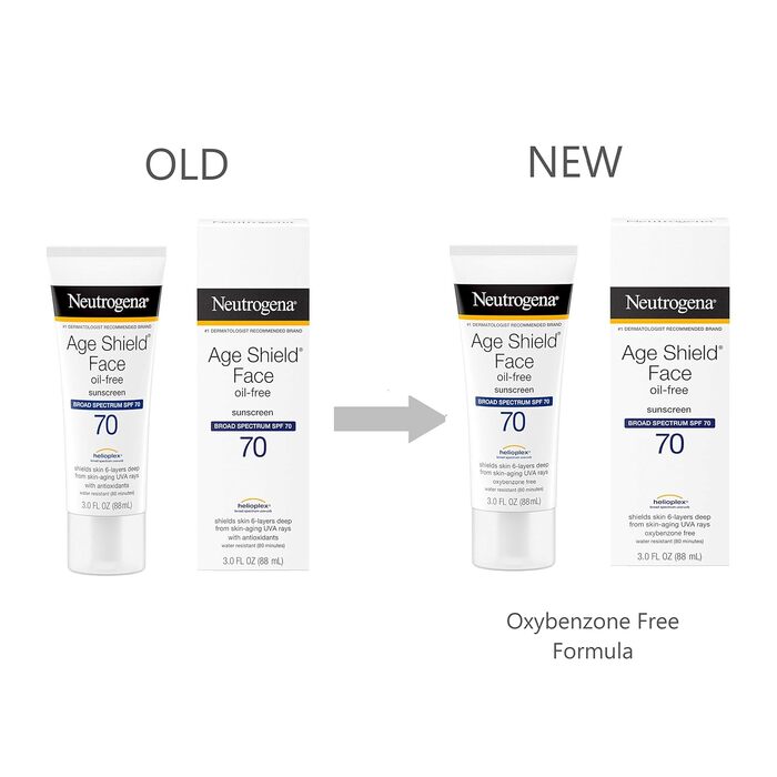 Лосьйон для обличчя Neutrogena Age Shield, SPF 70, 3 унції (упаковка з 2 шт. ) від Neutrogena