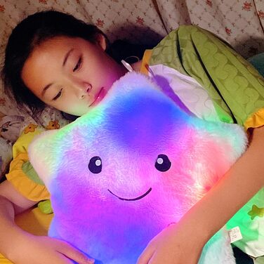 Світиться подушка, подушка зірка світлодіодна, світлодіодна подушка, світлодіодна подушка зірка, світиться дитяча подушка, зірка с