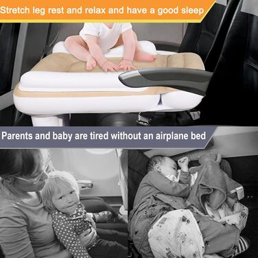 Надувне дитяче ліжко JANTEELGO Air Baby 80×50×60 см