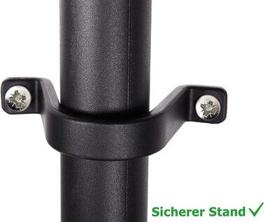 Стелаж Ondis24, полиця для зберігання, 60 x 30 x 131 (В) см, 12-дюймовий вставний стелаж, пластик, антрацит, максимальне навантаження 80 кг - подвійна упаковка 60 x 30 x 138 см