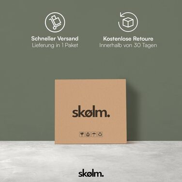 Круглий журнальний столик Skølm Mjlnir Ø70 см стіл для вітальні з масиву дуба диванний столик з 2 полицями невеликий журнальний столик, натуральне промаслене покриття дерев&39яний стіл для вітальні з місцем для зберігання круглий журнальний столик з натур