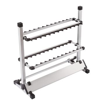 Підставка для вудки, тримач для вудки, підставка для вудки, тримач для вудки, підставка для вудки, підставки для вудки, портативний рибальський тримач на 24 вудки, алюмінієвий сплав, 73 см * 32,5 см * 72 см