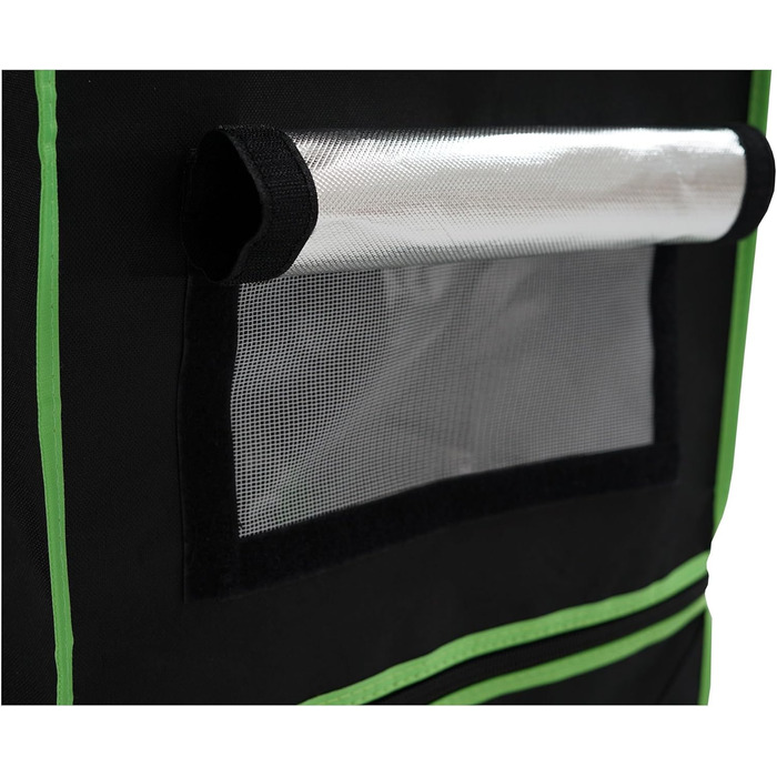 Тент для вирощування Zelsius MyHomeGrow Кімната для вирощування в приміщенні Гроубокс (40 x 40 x 160 см, Сірий) Сірий 40 x 40 x 160 см