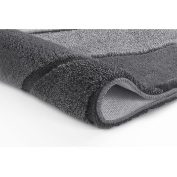 Килимок для ванної Kleine Wolke Serenade, 50 х 60 см, антрацит