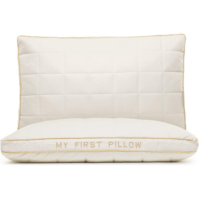 Подушка VITAPUR для дітей раннього віку, 40 x 60 см, 100 натуральна бавовна, м'яка, регульована по висоті, можна прати, гіпоалерге