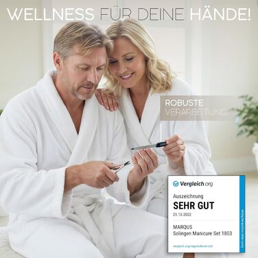 Набір манікюрних інструментів marQus (7 предметів)