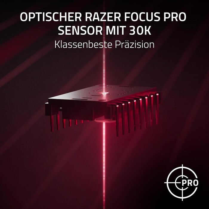 Бездротова ігрова миша Chroma RGB з можливістю налаштування (10 кнопок, хромоване підсвічування з 11 зонами, датчик оптичного фоку