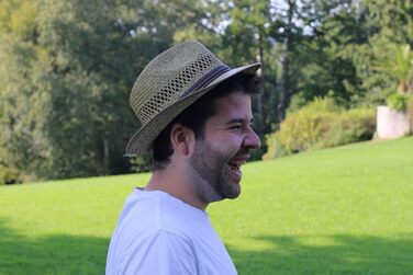 Широкий солом&39яний капелюх, літній капелюх, капелюх від сонця Ручне сплетення зі 100 соломи Bogart Надзвичайно легкий, гнучкий, приємний для шкіри та зручний Natural 58 Natural