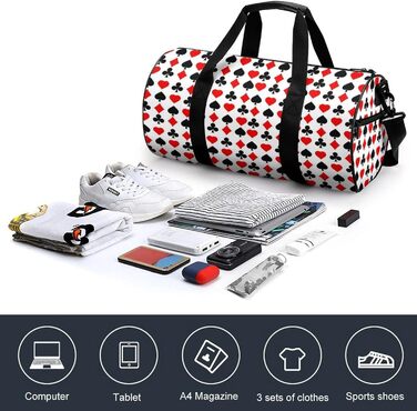 Універсальна дорожня сумка, чохол для покерного набору, спортивна сумка для чоловіків та жінок, сумка-мішок, спортивна сумка