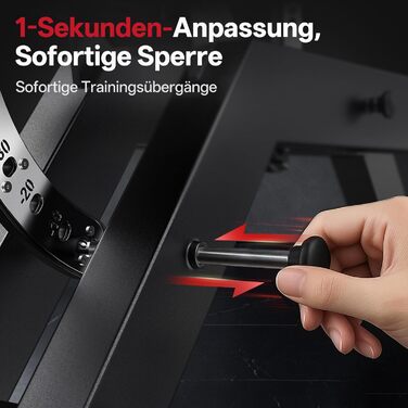 Регульована силова лава JOROTO MD70, багатофункціональна тренувальна лава вантажопідйомністю до 400 кг, 8-позиційна регульована спинка та 5-позиційне регульоване сидіння, фітнес-лава для тренування всього тіла