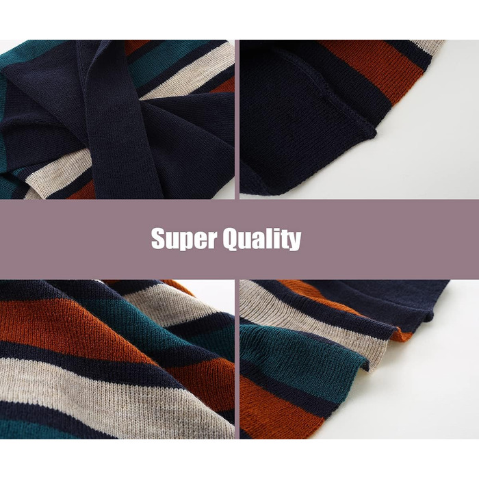 Зимова шапка-вушанка з помпонами для дівчаток, в&39язана, розмір 51, комплект у зелену смужку