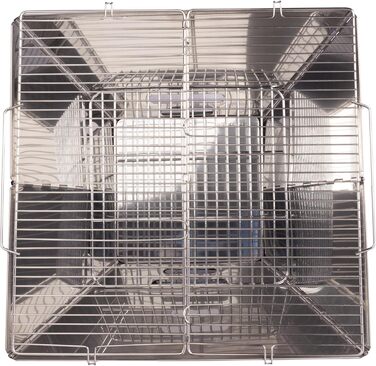 Портативний кемпінговий гриль з сумкою для перенесення, 42 x 43 x 27,5 см, 4,4 кг