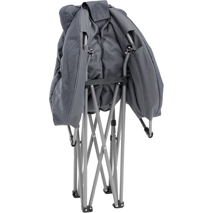 Крісло Outwell Moon, м&39яке, сірого кольору, з м&39якою оббивкою, Kentucky Lake