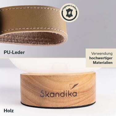 Ліхтар для кемпінгу Skandika Gnista Акумуляторний світлодіодний ліхтар, 180-210 люмен, із зарядним кабелем USB Type-C, 2000 мАг, 3 кольори світла, плавне регулювання яскравості, підвісний Ліхтар для кемпінгу, активного відпочинку на свіжому повітрі та пох