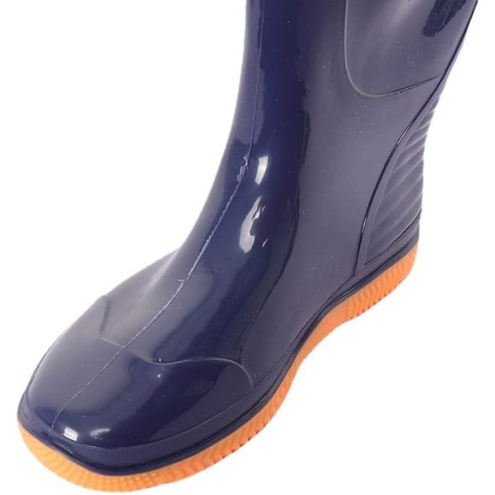 Водонепроникні багатоцільові рибальські, польові, дощовики, легкі м&39які ПВХ-боти 80 см з підошвою, чоловічі та жіночі, сині, розмір 45