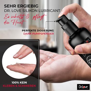 Лубрикант Dr.Love Premium силіконовий, 100 мл