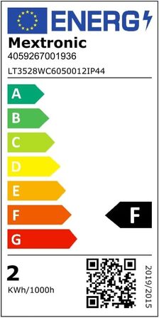 Світлодіодна стрічка Mextronic LED 3528 Холодне біле світло (6000K) 24W, 500 см, 12V, IP44