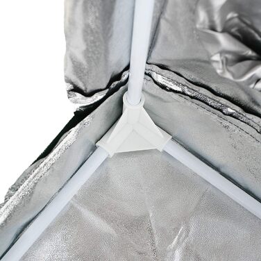 Тент для вирощування Lisbon 60x60x160 см / Гроубокс / Світлонепроникний шаф для рослин