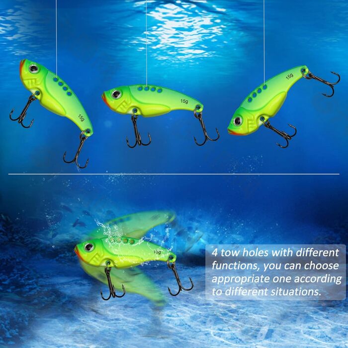 Блешні рибальські приманки блешні рибна приманка форель окунь риболовля приманки блешні приманки - 15 шт., 15/20 шт.