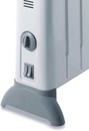 Конвекторний обігрівач De&39Longhi HCM2030 - 3 рівні нагріву для приміщень об&39ємом до 60 м, запобіжний термостат, функція захисту від замерзання, кімнатний термостат, сірий