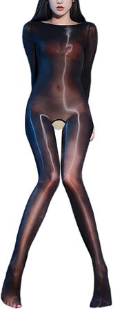 Жіночий бодістокінг RUIBAVYA, блискучий, еластичний, універсальний розмір