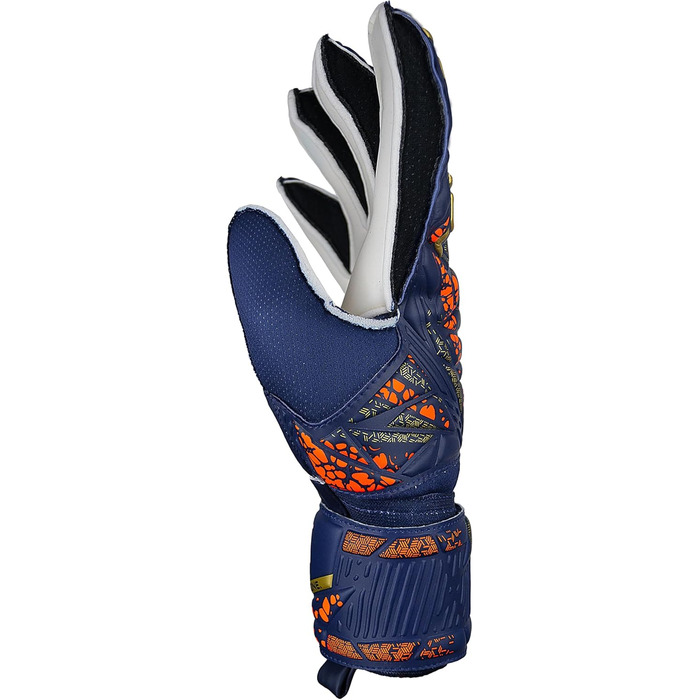 Рукавиці воротарські Reusch Unisex Youth Attrakt Grip Junior 7 синьо-золоті