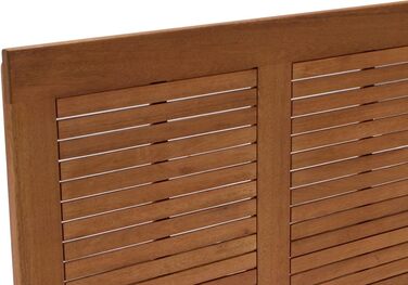 Садовий стіл DEGAMO Складаний стіл Bonita 70x120 см, евкаліптова деревина коричневого кольору, оброблена олією, сертифікований FSC, складаний, для вулиці