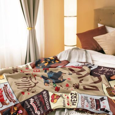 Подарунки для такс, подарунки для такс для любителів такс, подарунки для такс для жінок та чоловіків, прикраси для такс, подарунки для любителів такс, подарунок для мами/тата такс, плюшева ковдра для такс 150x130 см, подарунки для такс 150x130