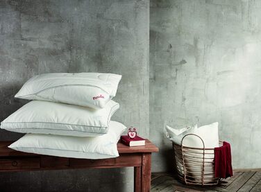 Подушка PARADISE 40x80 см М&39яка середня Органічна, Подушка на блискавці 40x80 см