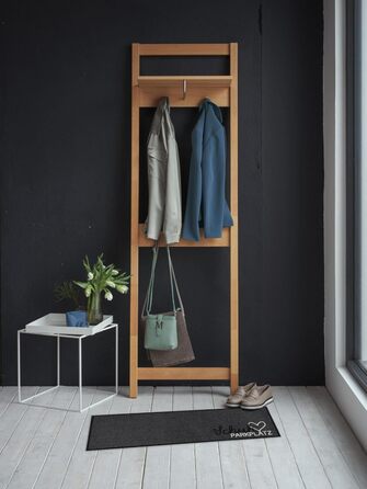 Килимок для дверей Salonloewe 030x100 см, килимок для паркування взуття, чистого срібла, для приміщень, для вулиці, килимок для вловлювання бруду, для очищення килимів та інше