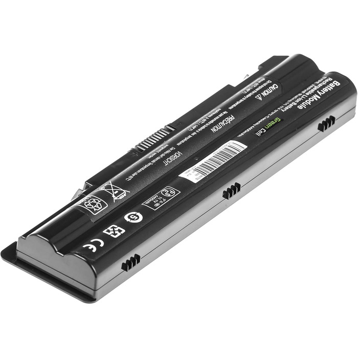 Акумулятор для ноутбука Green Cell Standard Series JWPHF/R795 шт. для Dell XPS L40 L402 шт. L50 L502 шт. L70 L702 шт. P09E P09E001 P09E002 P11F P11F001 P11F003 P12G P12G001 (6 елементів, 4400 мАг, 10,8-11,1 В) Стандартний - елементи Green Cell 4400 мАг