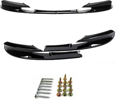 Передній спойлер Lip Neck Sport Optic Black Gloss для BMW 3 Series F30 F31 11-19