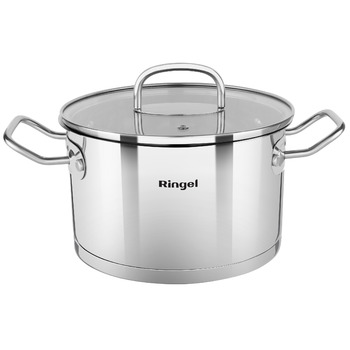 Кастрюля RINGEL Prime 22 см 4.7л (6733715) Кастрюля RINGEL Prime 22 см 4.7л (6733715)