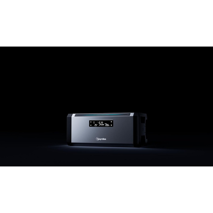 Сонячна батарея Hoymiles HiBattery AC ємністю 1,92 кВтгод, рішення для зберігання енергії &quotпідключи та працюй&quot для балконних електростанцій та фотоелектричних систем, з можливістю розширення до 11,52 кВтгод (0 ПДВ згідно з 12 абзац 3 UStG, HiBatte