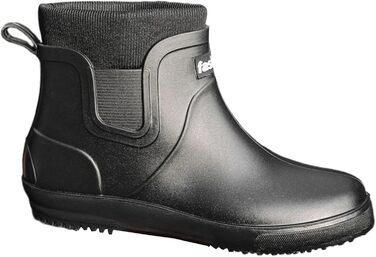 Чоловіче водне взуття/гумові чоботи, гумові чоботи, для активного відпочинку на свіжому повітрі, походів, кемпінгу, без шнурівки, зручні, легкі, міцні, підходять для всіх сезонів, для щоденних занять, подорожей, чорні, розмір 41 1/3 EU