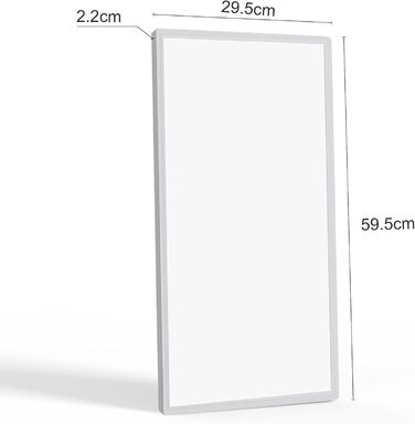 Інфрачервоний обігрівач 180 Вт, настінний інфрачервоний обігрівач до 120 градусів Цельсія для 2-5 м - 1-3 хвилини до робочої температури - сертифіковано TV 10-річна гарантія space 180 Вт - без термостата