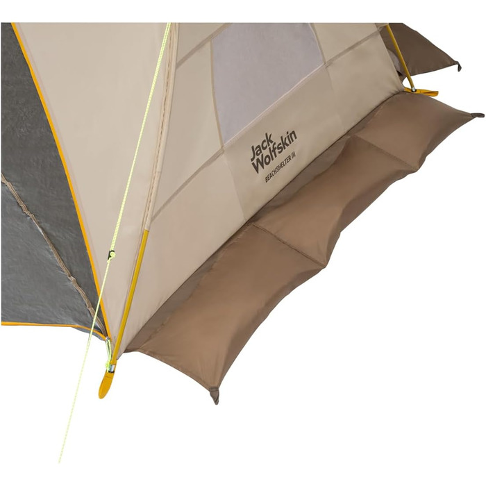 Унісекс пляжний навіс для дорослих III, колір білий перець, один розмір