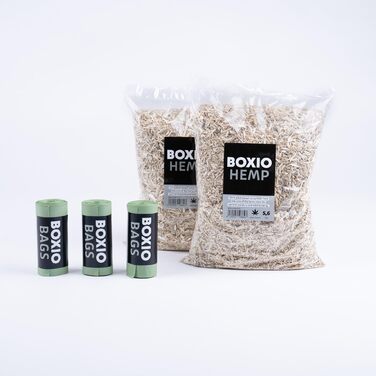 Набір для поповнення 2 наповнювачі з конопель, 3 біосумки по 10 л - Набір аксесуарів для кемпінгового туалету, біосумки, наповнювач з пилкового рашпилю для роздільних туалетів, компостні туалети - ідеально підходить для кемпінгу, садових туалетів та подор