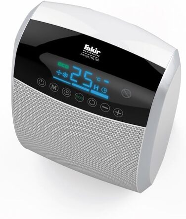 Тепловентилятор Fakir Prestige HL 300 керамічний вентилятор із сенсорним світлодіодним дисплеєм, 1800 Вт з 3 режимами нагріву, ефективною функцією ECO та таймером