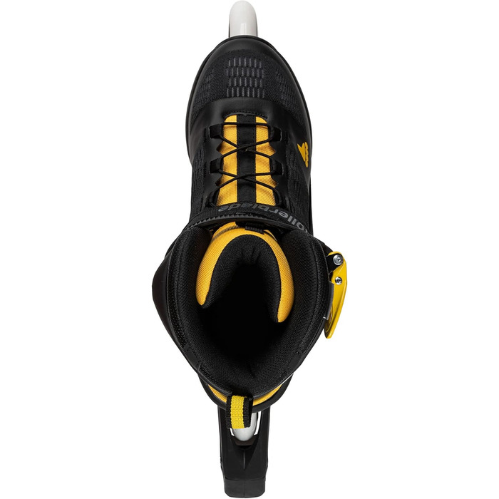 Чоловічі роликові ковзани Macroblade 100 3WD Fitness, чорно-шафраново-жовті, Performance Inline 8.5 Black,Yellow