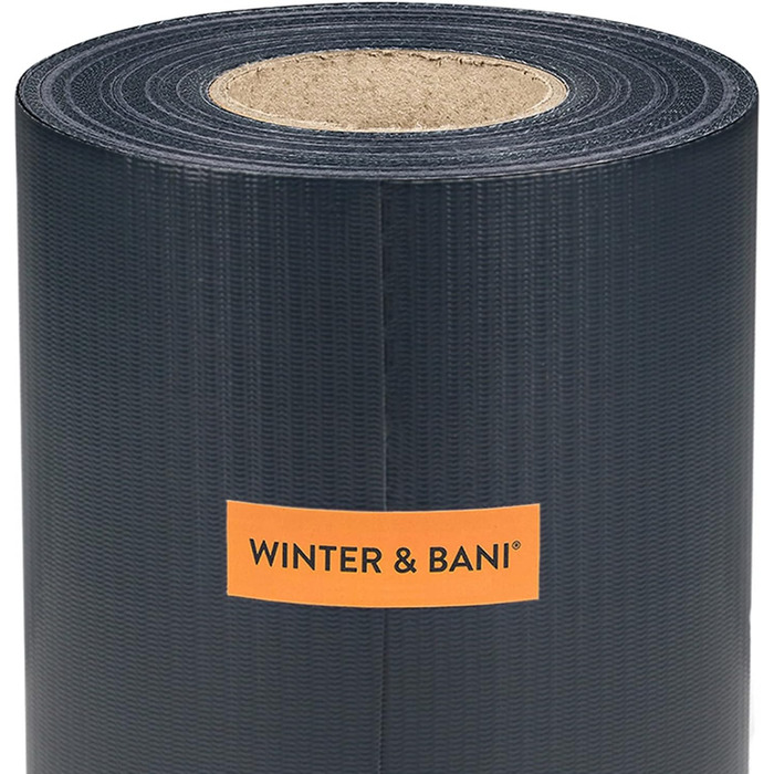 Паркан Winter & Bani Privacy Strip М'який ПВХ 50 м x 19 см в т.ч. 26 затискачів, Огорожа для конфіденційності, Захисна смуга для подвійних барних килимків, Плівка для огорожі для приватності, різні кольори (50 м, антрацит) 50 м (М'який ПВХ) Антрацит