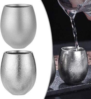 Мл титановий кухоль для вина, пивного кухля, кухоль для напоїв, келих для вина для кемпінгу, пікніків, подорожей, 15
