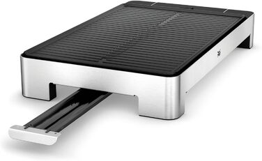 Стіл гриль ребристий, 2000 Вт, пластина гриль електрична, електрогриль зі столом налаштування змінної температури/електрогриль без підставки