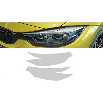 Плівка для автомобільних фар Zuphte для BMW M3 F80/2014-2018, прозора плівка для фар з ТПУ переднього світла