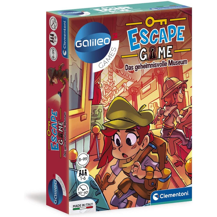 Настільна гра для головоломок і загадок, включаючи картки-підказки та реквізит - Сімейна гра для дітей віком від 8 років 59227