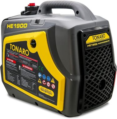 Двопаливний інверторний генератор - Портативний бензиновий/зріджений газорозподільний генератор потужністю 2300 Вт - 4-тактний аварійний генератор з системою AVR - Тихий, легкий, компактний - Можлива паралельна робота